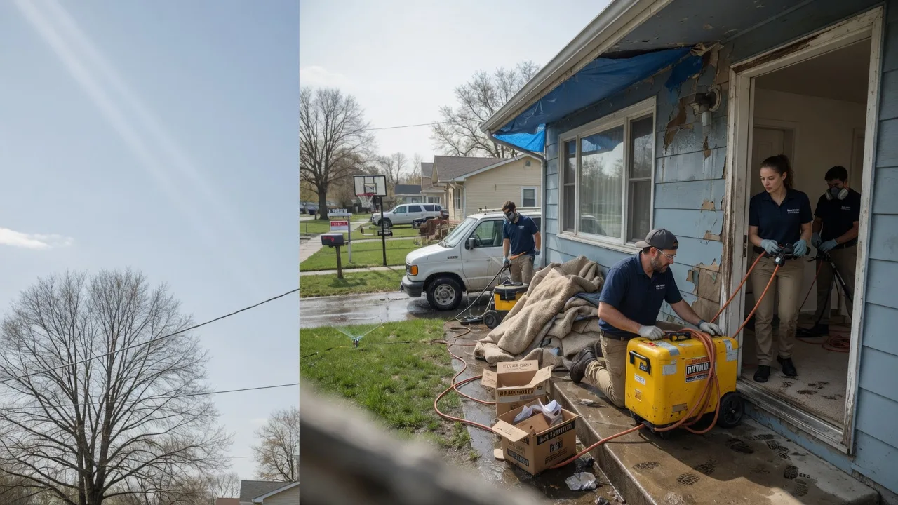 Basement Flood Cleanup in Fords, NJ near me